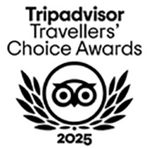 TripAdvisor Traveller's Choice Award 2025 - Certificate of Excellence - recognised for receiving consistently great reviews